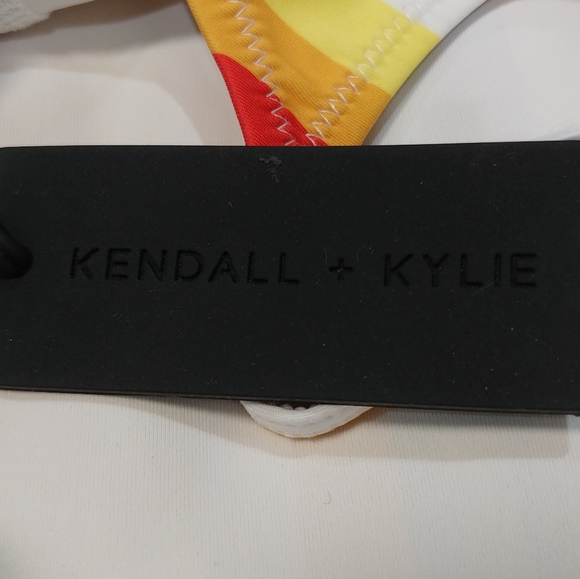 Kendall and Kylie Stripe One Piece Swimsuit New - Picture 4 of 8